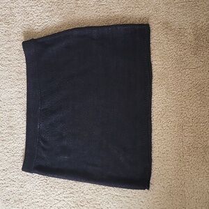Wild Fable Black Knit Mini Skirt
